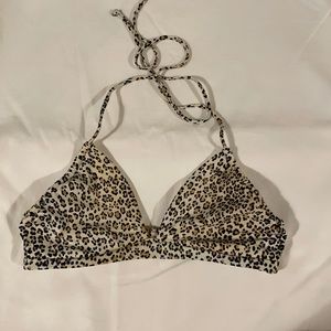 Victoria’s Secret cheetah bikini top